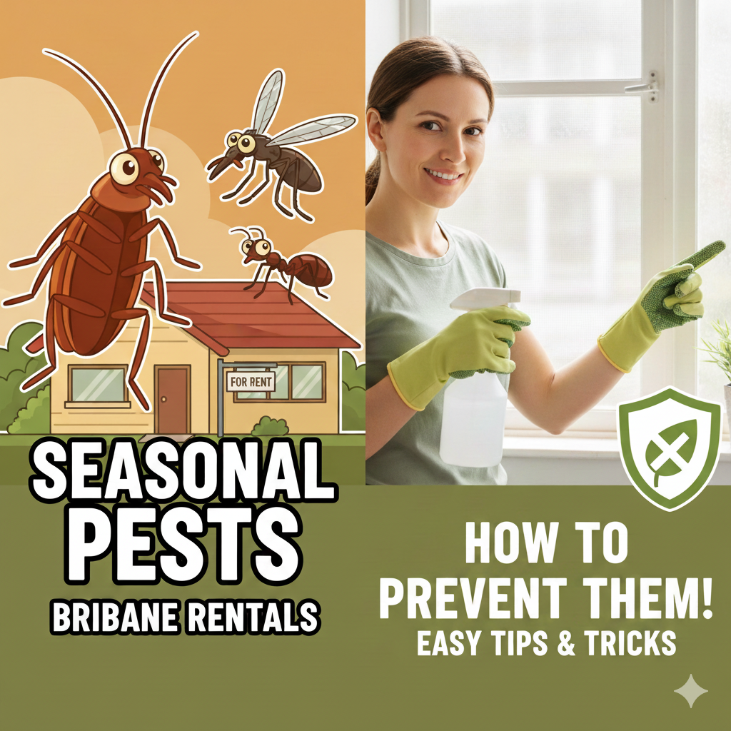 Seasonal Pests in Brisbane Rentals & How to Prevent Them