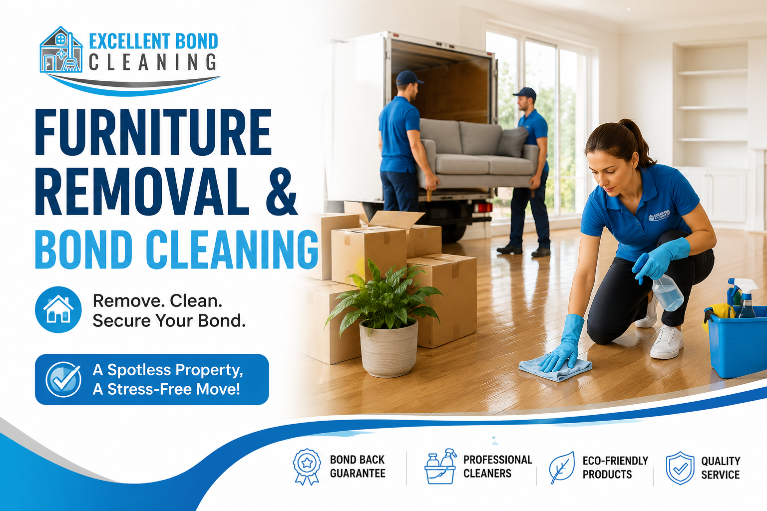 Bond Cleaning Before or After Furniture Removal? Getting the Order Right